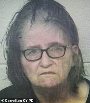 Brenda Chilton, 71, the boy's great-grandmother, was one of five suspects arrested.