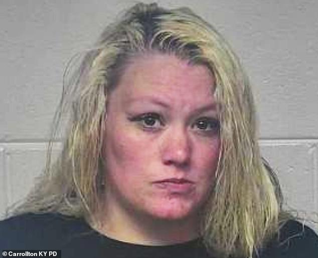 Shelby Turocy, 28, was also arrested for first-degree child abuse and wanton endangerment, but also faces three additional charges.