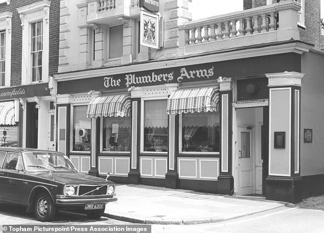 The Plumbers Arms, where Lady Lucan ran after finding Sandra dead in her house.