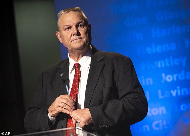 Montana Democratic Senator Jon Tester preparing for the September 30 debate in Missoula, MT.