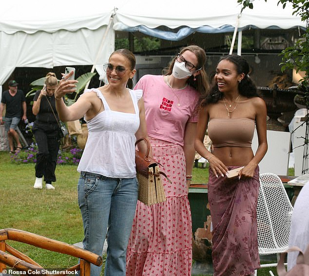 Violet showed she was still supportive of Lopez in the weeks leading up to the announcement, and the couple was photographed spending time together in the Hamptons over the summer.