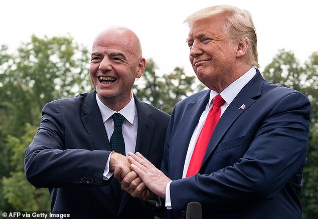 They met several times during Trump's first presidency to discuss the 2026 World Cup.