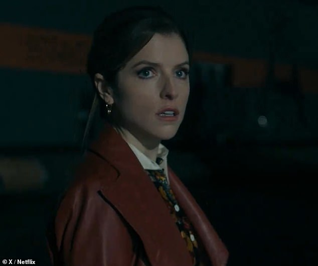 It took place in a dark, empty parking lot, after Sheryl, played by the thriller's director Anna Kendrick, went to her car after having a drink with Rodney.