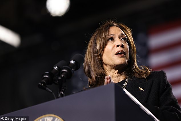 He publicly endorsed the candidacy of Vice President Kamala Harris and Minnesota Governor Tim Walz for the White House; Kamala seen in November 2024