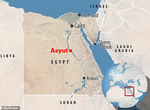 Asyut, a city in Egypt lying comfortably along the western bank of the Nile River, was a prosperous regional capital and port city.