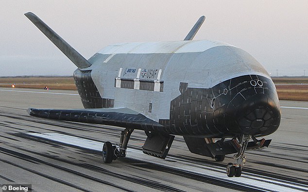 The X-37B aircraft is the first of its kind to use the Earth's atmosphere to reach a new level of orbit through an aerobraking procedure that relies on friction to reduce speed.