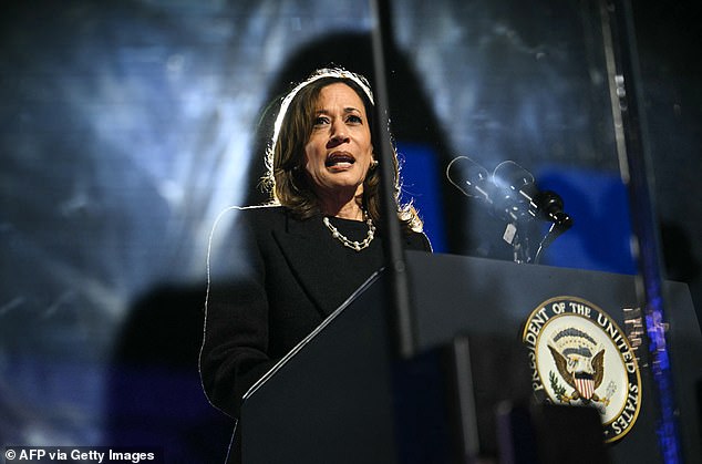 Kamala Harris called on Trump, 78, to finally concede the election on Wednesday, hours after his defeat was confirmed.