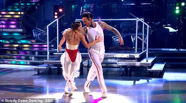 During the seventh week, also known as Icons Week, the dance couple was at the bottom of the leaderboard after scoring only 22 points.