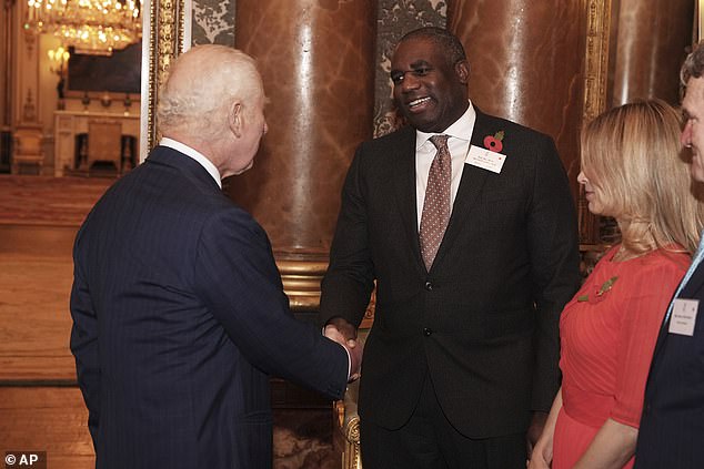 Among those attending was the Foreign Secretary, David Lammy.