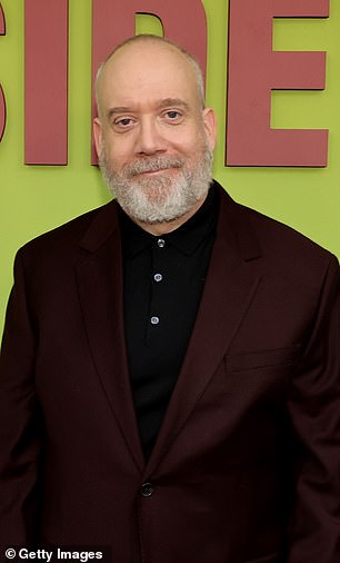 Paul Giamatti was also considered (pictured last month)