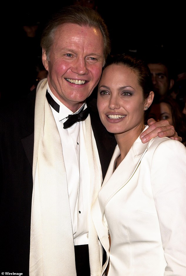 Voight and Jolie have clashed politically over the years; seen in 2001