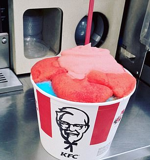 KFC buckets proved to be a popular glass in times past