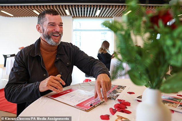 First Dates' Fred Sirieix hosts a matchmaking experience at Battersea Dogs and Cats Home