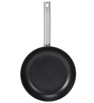 The nonstick frying pan has received dozens of favorable reviews, with an average rating of 4.8 stars out of 5.