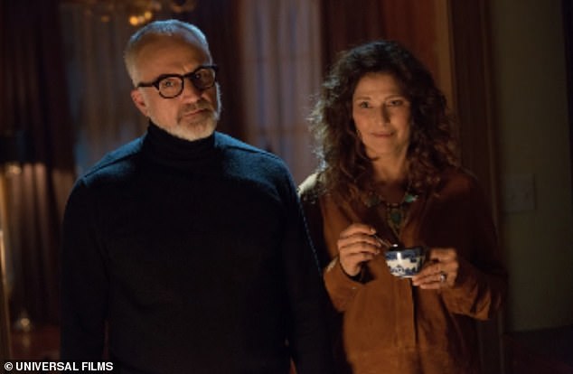 Bradley played the sinister Dean Armitage in Get Out, a well-meaning but brooding liberal patriarch who plays a key role in the film's disturbing story. "sunken place" ritual; pictured with Catherine Keener)