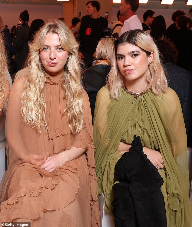 Anais' appearance comes after she reunited with her cousin Molly Gallagher at a fashion show in Paris in September, after her famous Oasis rocker parents put aside their long-running feud for their next reunion.