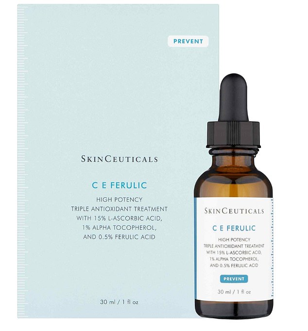 The researchers used SkinCeuticals CE Ferulic, which costs approximately £125 for 30ml. However, there are cheaper options with the same concentration of the key ingredient.