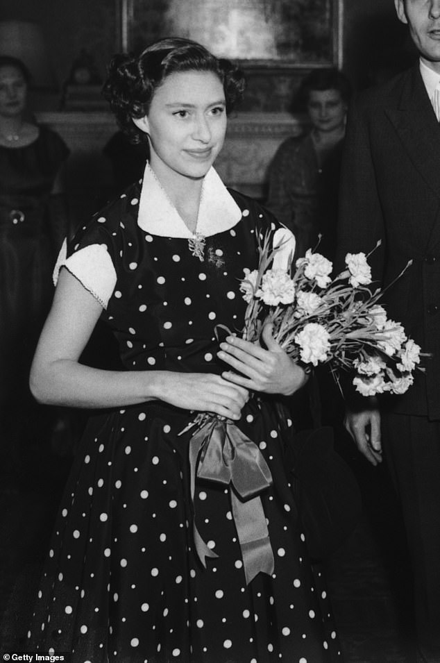 In the 1950s, Princess Margaret introduced polka dot prints to the royal wardrobe, often opting for feminine tea dresses.