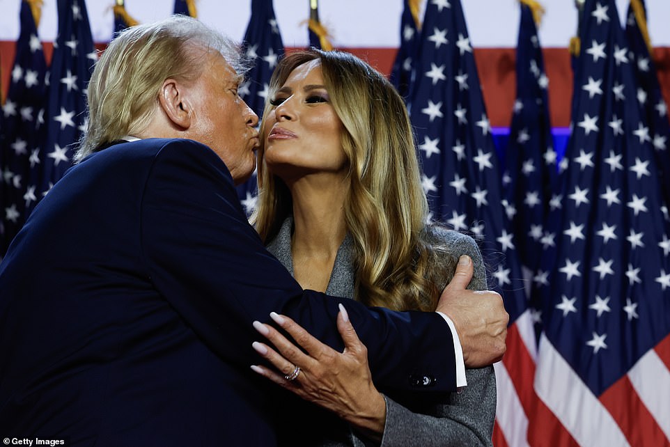 Melania Trump is expected to be at Trump's side in the White House, after four years avoiding the spotlight and her husband's numerous scandals.