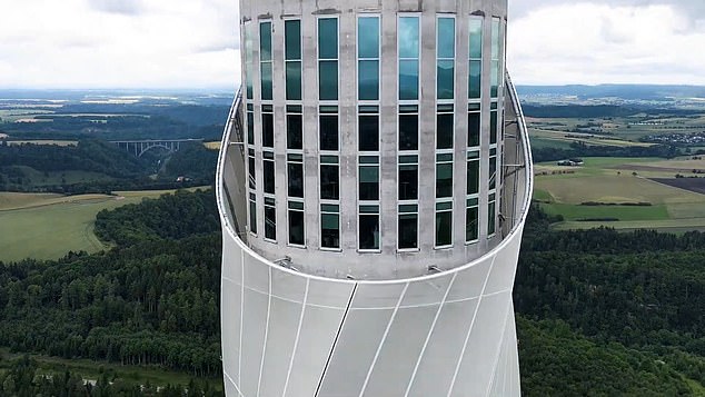 At 800 feet, the tower is the tallest publicly accessible observation deck in Germany.