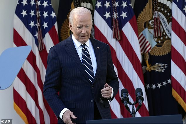 The 81-year-old commander in chief spoke from the White House Rose Garden Thursday afternoon in his first public appearance since Trump's landslide victory.