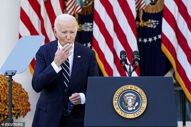 Concluding his remarks, he blew a kiss to the audience and insisted that his administration should be proud of its record.