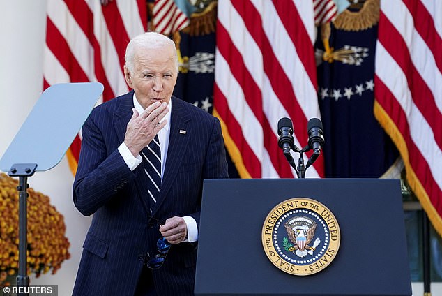 Concluding his remarks, he blew a kiss to the audience and insisted that his administration should be proud of its record.