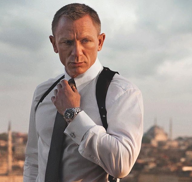 The former Bond actor, 56, played the iconic character in five films in the franchise, between 2006 and 2021 (pictured in 2012's Skyfall).