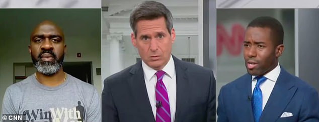 It all started when host John Berman asked both men about a possible path to citizenship for immigrants, causing the broadcast to go off the rails.