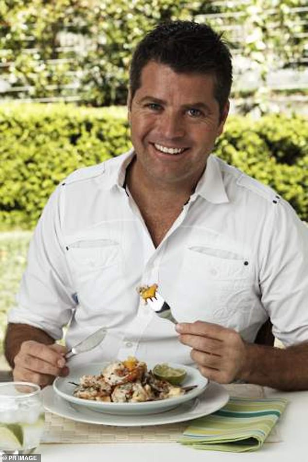 The former My Kitchen Rules judge seemed a far cry from his days as a razor-sharp TV star. Photographed in 2010