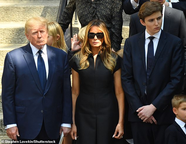 It is understood that she feels it is important to stay close to Barron. This may be something he felt more acutely following the death of his mother in January of this year, at the age of 78.