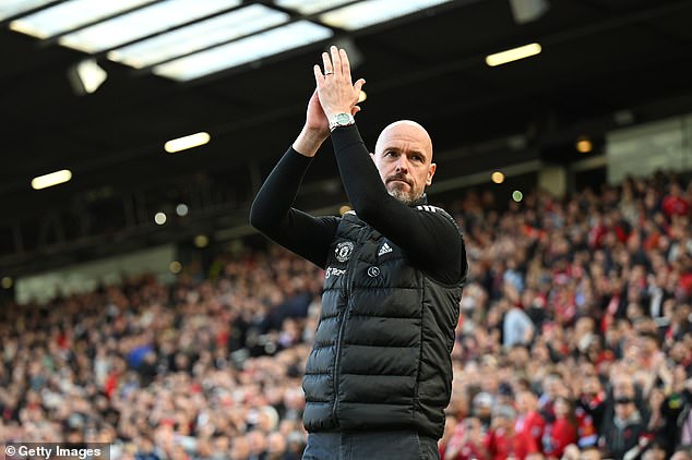 The Red Devils had fallen to 14th in the Premier League before the sacking of Erik ten Hag