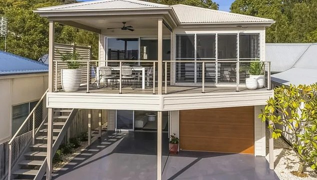 Hadley and his wife sold a flashy apartment in their Gold Coast 'dream home' for $2.05 million in July after splashing out on a 'getaway' pad in Brisbane Waters (pictured) in June.