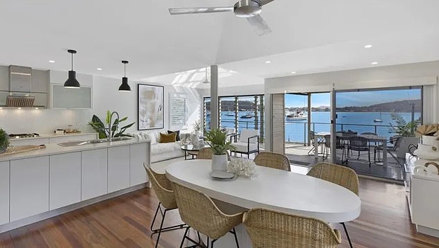 Meanwhile, the Daily Telegraph reported on Friday that Hadley was expected to be on air for another three years after making the purchase of Central Coast. Built on the Bouddi Peninsula, 112 kilometers from Sydney, the elegant multi-level home has five bedrooms and offers incredible water views. (Pictured)