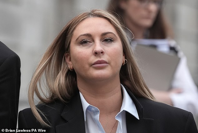 Nikita Hand (pictured), also known as Nikita Ni Laimhin, is seeking civil damages against McGregor and Lawrence, alleging she was sexually assaulted in December 2018.