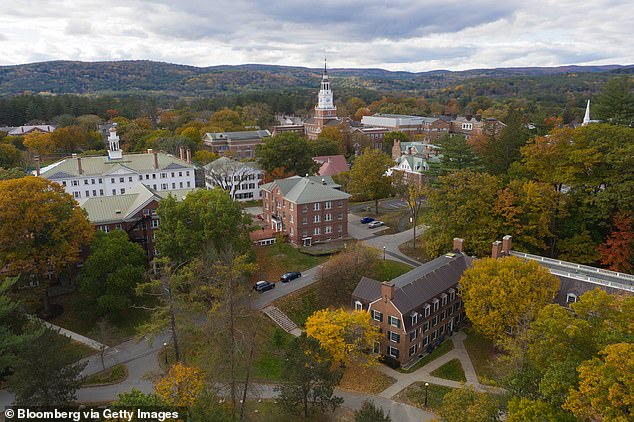 Organizers of the event at the Ivy League school encouraged their students to 