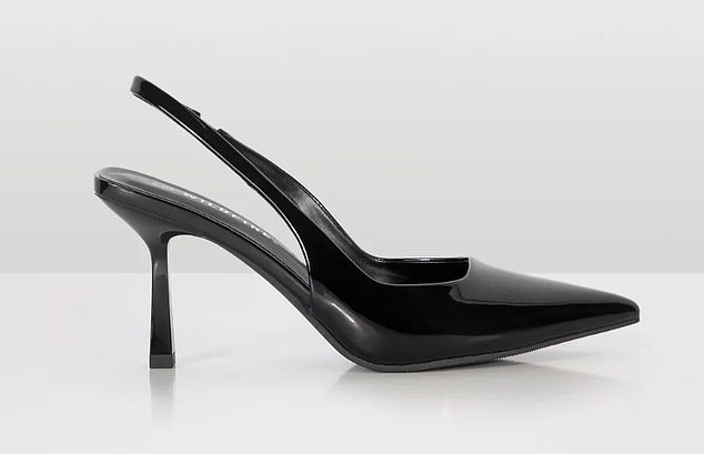 Instead, opt for slingback heels that show part of your foot and have a small strap for support.