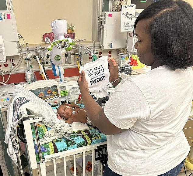 Raylon spent 107 days inside Baton Rouge General Hospital's NICU, which is a Level 3 facility equipped to handle especially difficult and critical cases.