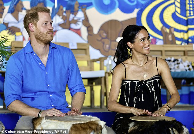 Harry and Meghan's last official appearance together was in August, when they embarked on a four-day tour of Colombia.