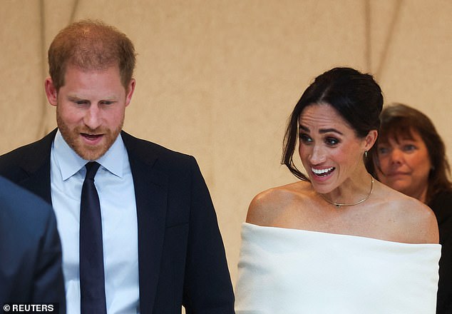 Prince Harry and Meghan Markle put on a stylish show before hosting a World Mental Health Day event in October 2023.