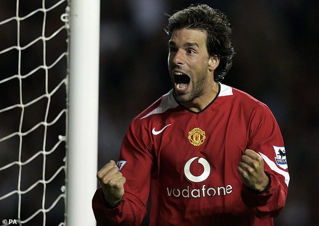 Van Nistelrooy is very popular with United fans since his time at the club as a player.