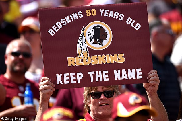 Washington's fan base has urged Trump to convince the team to return to the Redskins.