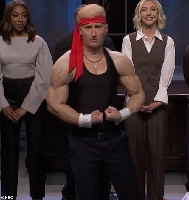 1731237339 186 SNL cast members unveil new hot jacked Trump character in