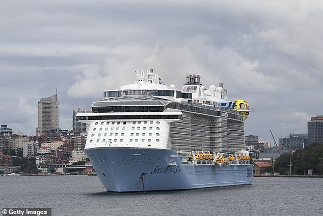 Royal Caribbean's Spectrum of the Seas is expected to end its final voyage on Monday