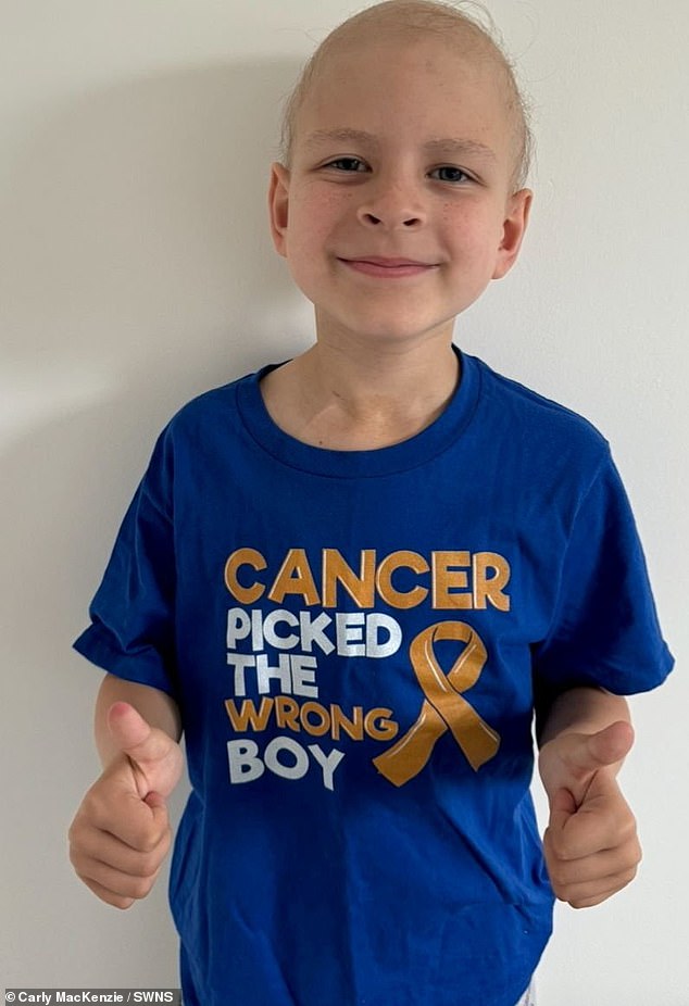 On March 20, 2024, doctors successfully removed all of Mason's tumor, and eight days later, they told the family it had been cancerous.