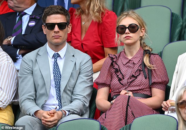 Imogen was last seen with James at Wimbledon in July last year.