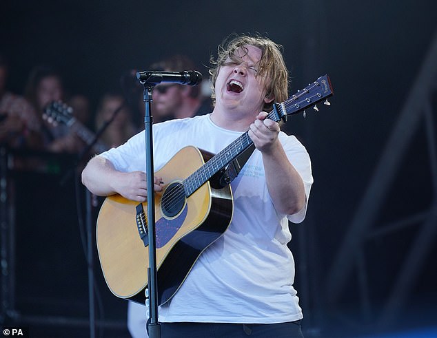 It has been tested by singer and Tourette patient Lewis Capaldi (pictured at Glastonbury in 2023).