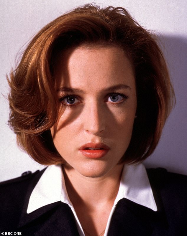 An M&S insider told The Sun: 'Gillian is the perfect face to help evolve the brand' (pictured on The X Files)