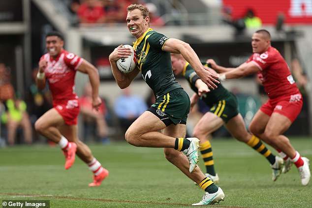 Tom Trbojevic also impressed, scoring two tries during the match to help seal the victory.