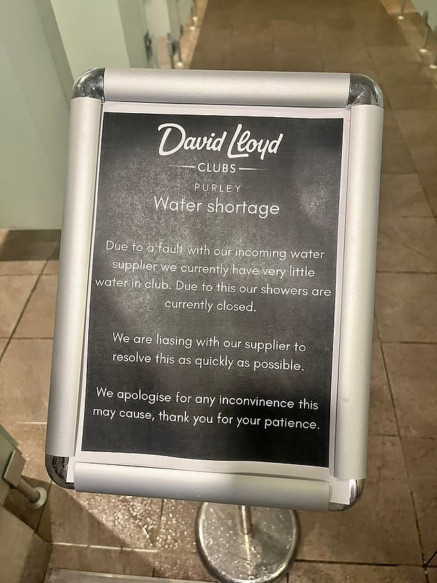 Two months ago, customers complained about problems with the facilities, such as broken showers and toilets, as well as a lack of hot water.